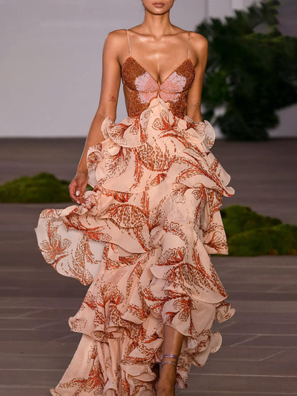 Vestido Maxi Papillon Exclusivo