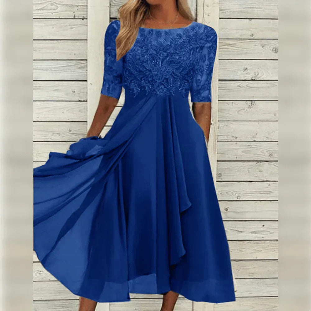 Vestido Elegante de Encaje Léa