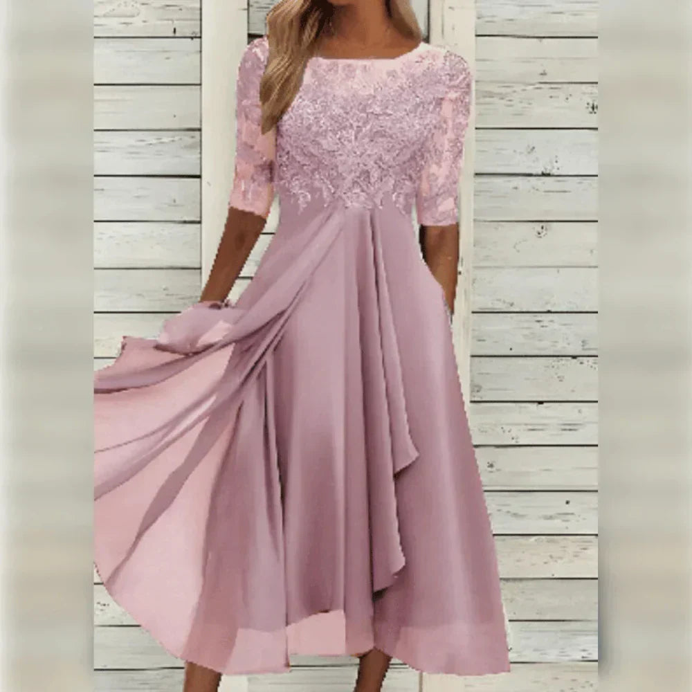 Vestido Elegante de Encaje Léa