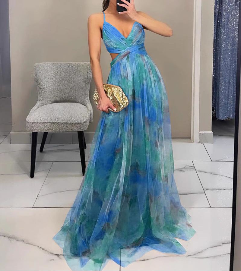 Vestido Maxi Floral con Elegancia