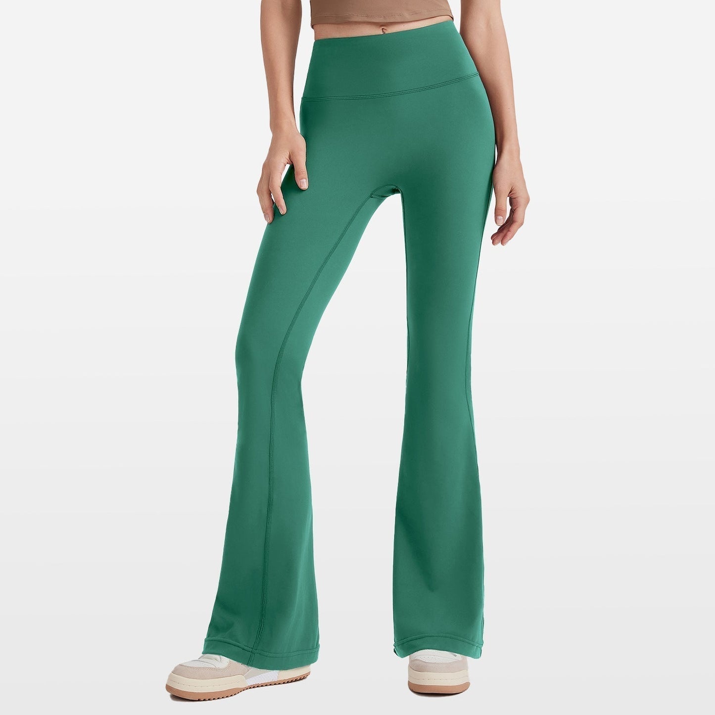 Serena – Pantaloni casual con gamba a campana