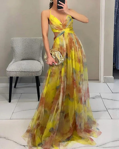 Vestido Maxi Floral con Elegancia