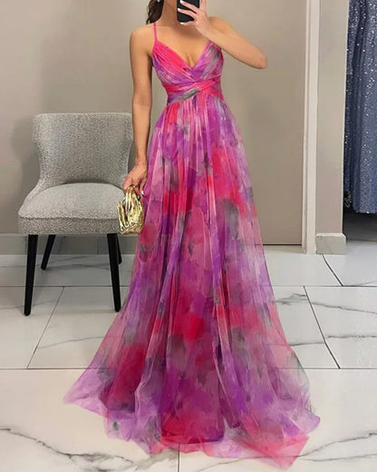 Vestido Maxi Floral con Elegancia