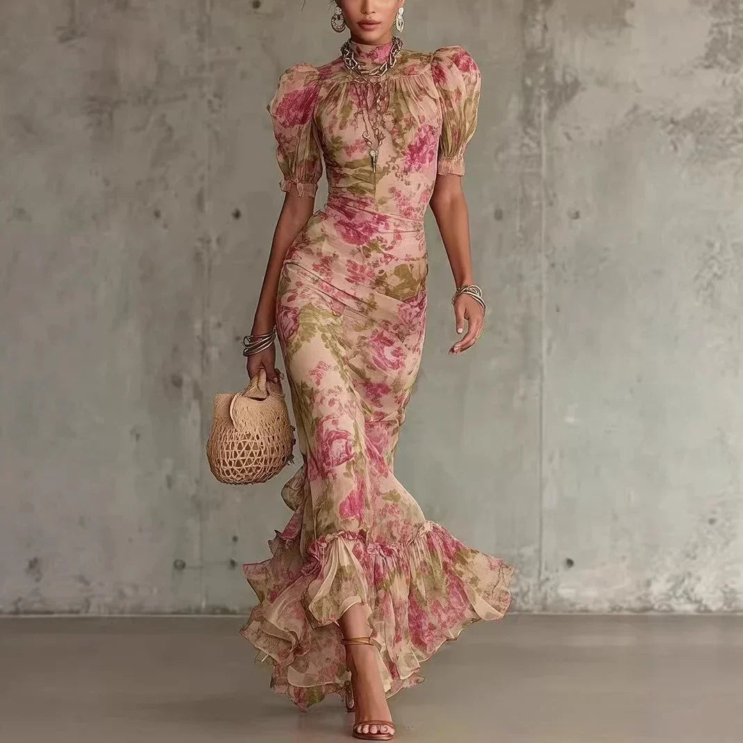 Vestido floral elegante