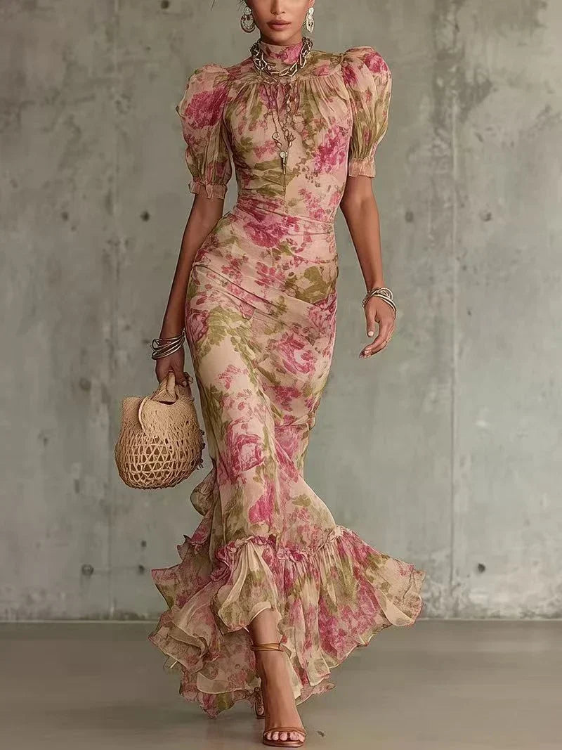 Vestido floral elegante