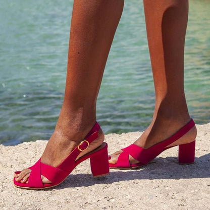 Sandalias de Verano Azul
