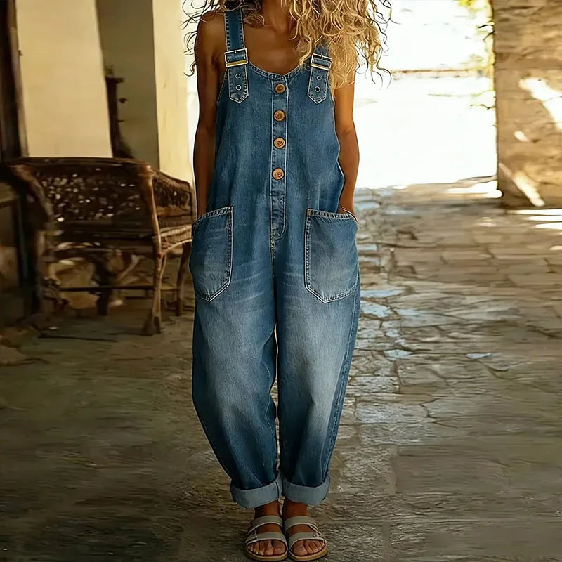Mono vintage con tirantes ajustables