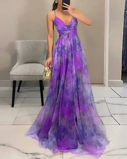 Vestido Maxi Floral con Elegancia