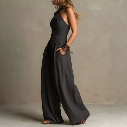 Mono Elegante Escote Cruzado