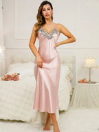 Vestido Largo Elegante de Satén