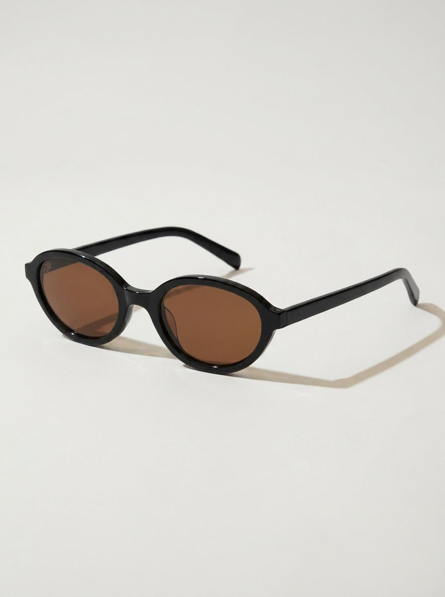 Gafas de Sol Ovaladas con Lentes Espejadas Antirreflejo