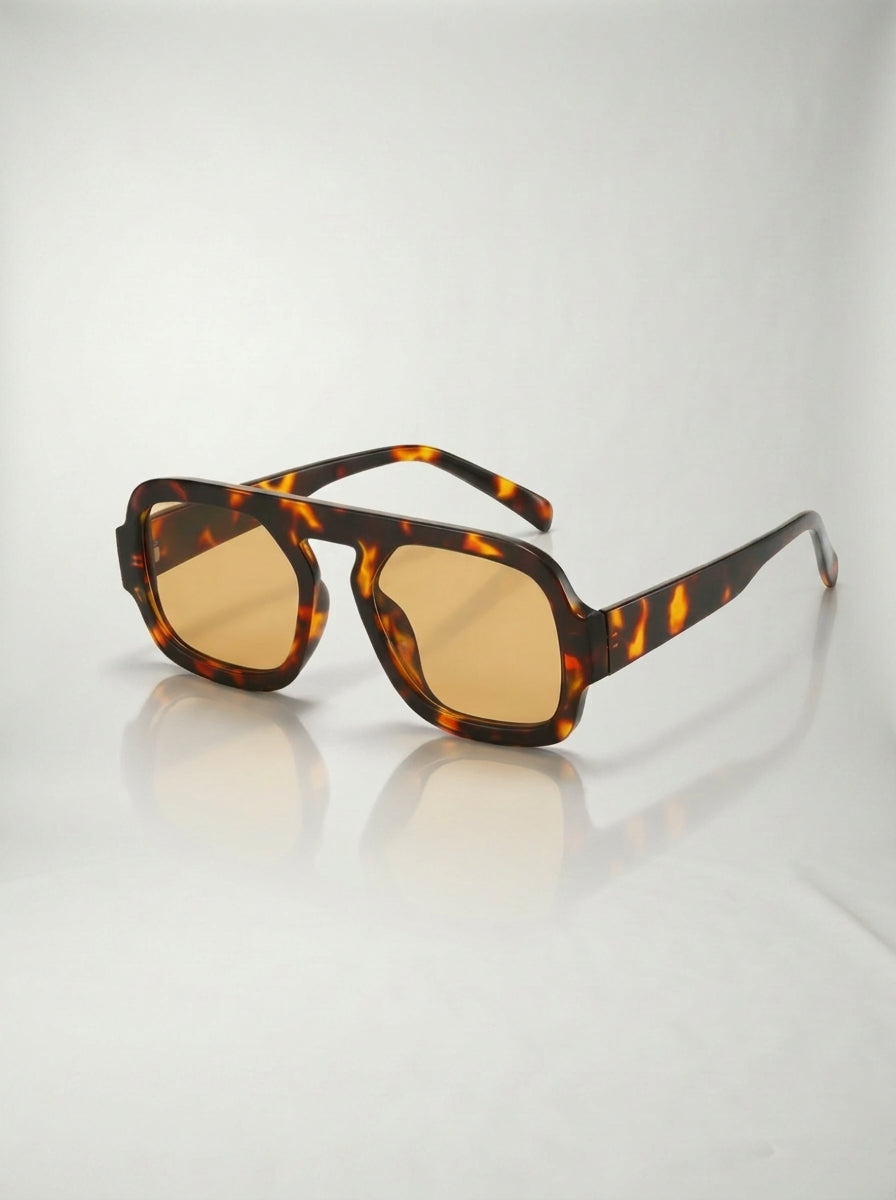 Gafas de Sol de Montura Efecto Carey
