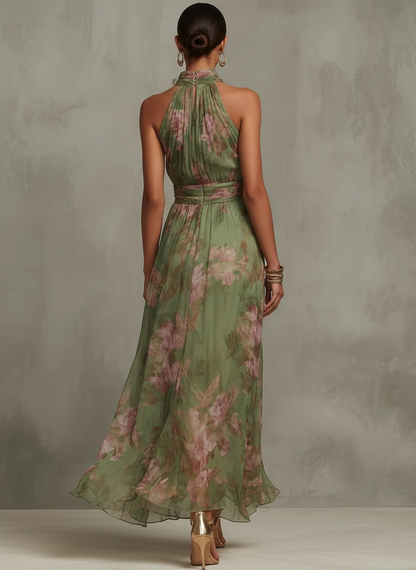 Élise Vestido Maxi Floral