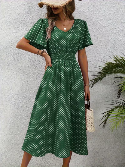 Vestido Chic de Lunares Élisa
