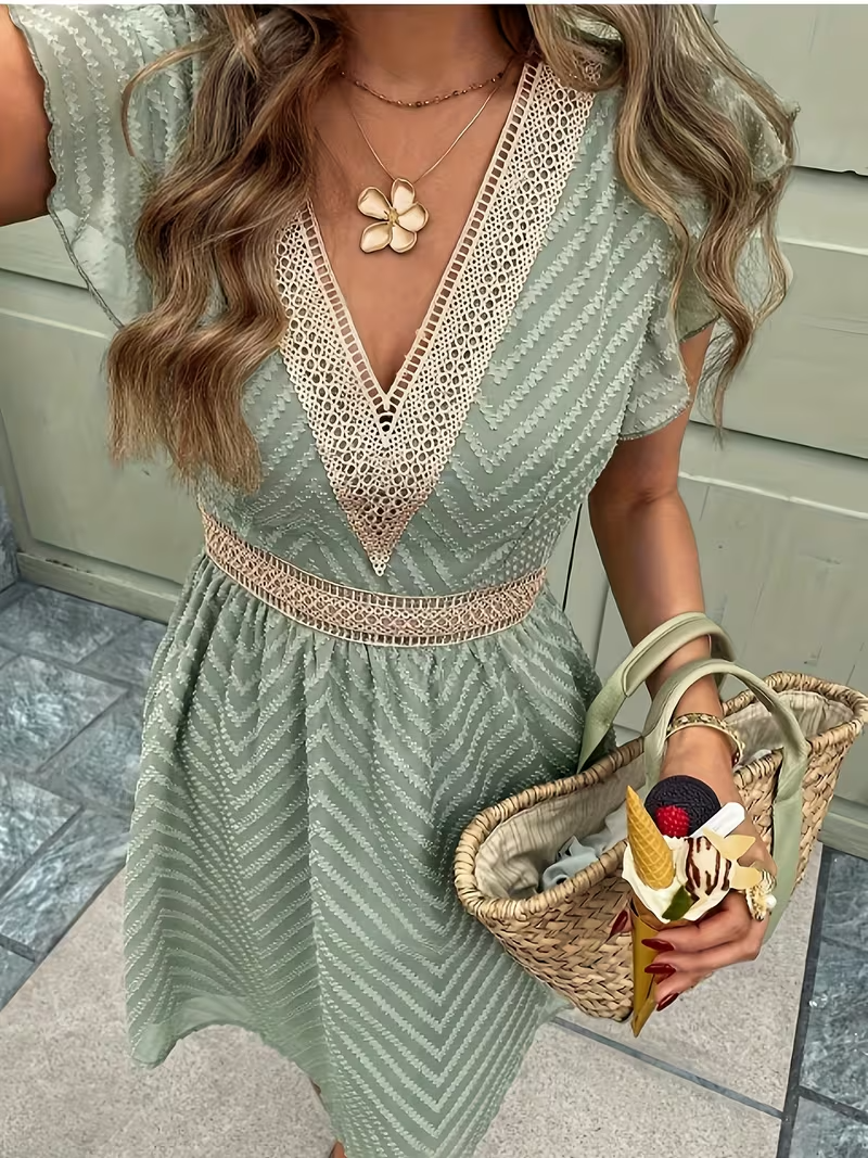 Vestido Sophie de Encaje Elegante
