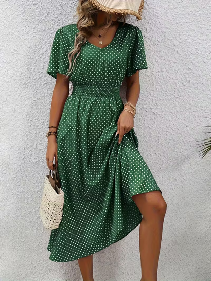Vestido Chic de Lunares Élisa
