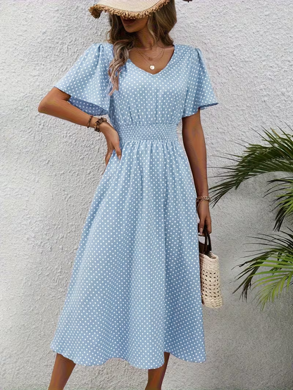 Vestido Chic de Lunares Élisa