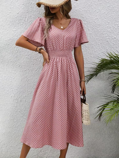Vestido Chic de Lunares Élisa