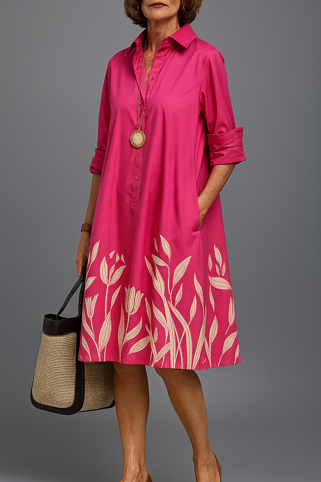 Cómodo Vestido Midi