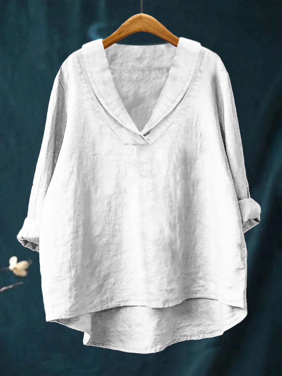 Elegante Camisa de Verano en Lino