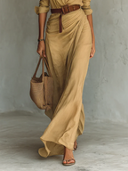 Vestido Maxi con Cinturón