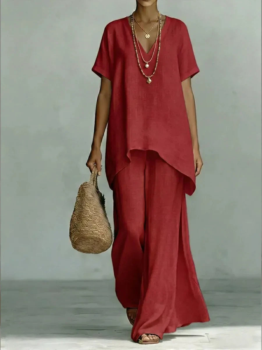 Elegante conjunto de dos piezas