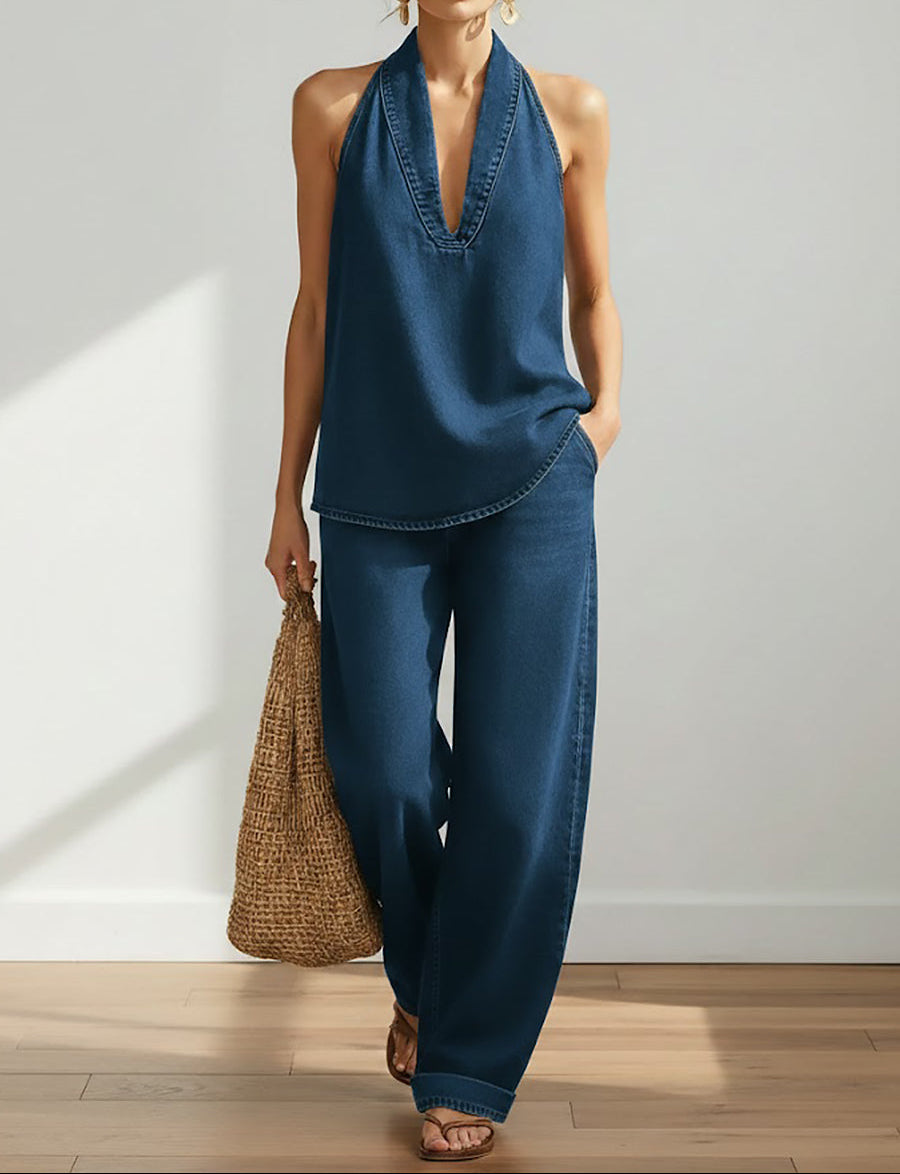 Conjunto Denim Vintage