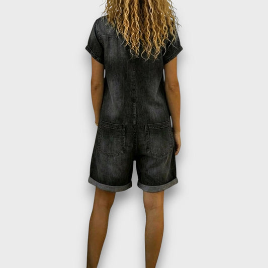 Mono denim cortos vintage