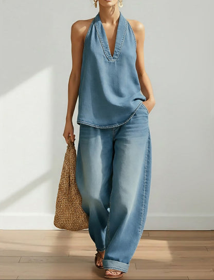 Conjunto Denim Vintage