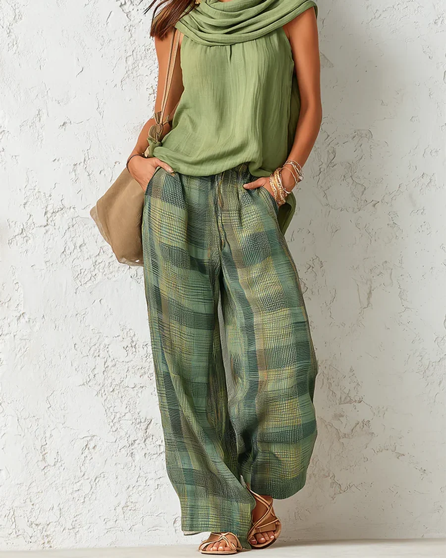 Conjunto Boho que mezcla comodidad con un estilo elegante y relajante