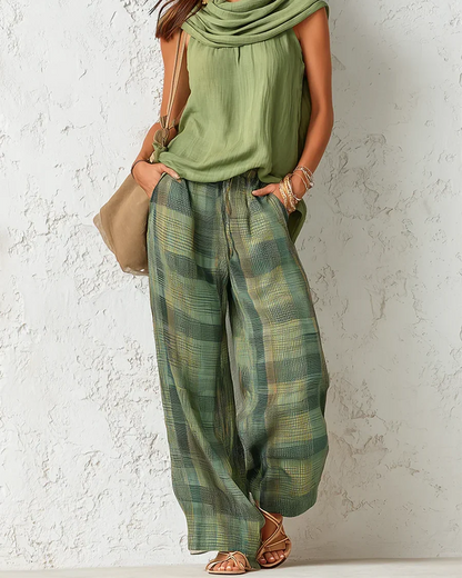 Conjunto Boho que mezcla comodidad con un estilo elegante y relajante
