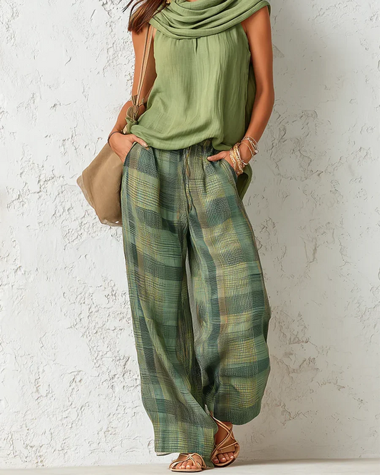 Conjunto Boho que mezcla comodidad con un estilo elegante y relajante