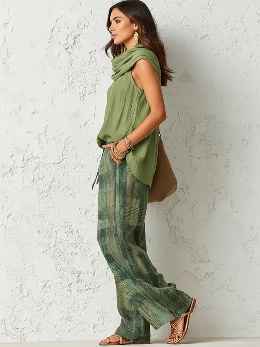 Conjunto Boho que mezcla comodidad con un estilo elegante y relajante