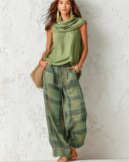 Conjunto Boho que mezcla comodidad con un estilo elegante y relajante