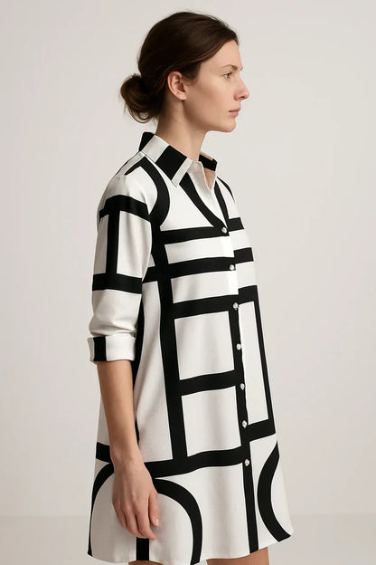 Vestido midi sofisticado