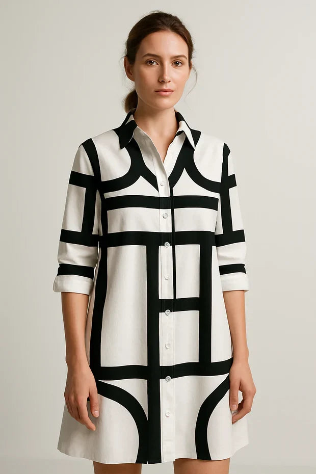 Vestido midi sofisticado